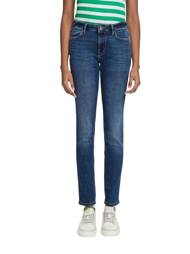 ESPRIT Damen 990ee1b330 Jeans, Blue Medium Washed, 26W / 32L von ESPRIT