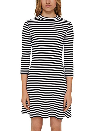 ESPRIT Damen 991CC1E309 Kleid, 001/BLACK, L von ESPRIT