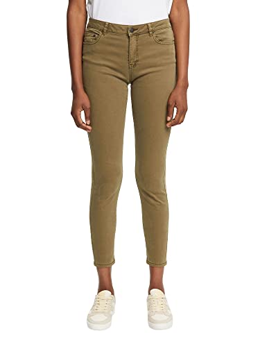 Esprit Damen 992CC1B331 Hose, 350/KHAKI Green, 32/32 von ESPRIT