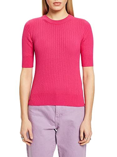 ESPRIT Damen 992CC1I301 Pullover, 661/PINK Fuchsia 2, XL von ESPRIT