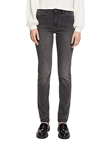 ESPRIT Damen 992ee1b356 Jeans, Grey Dark Washed, 28W / 32L EU von ESPRIT