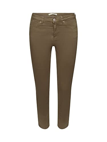 ESPRIT Stretchige Mid-Rise-Hose in Cropped-Länge von ESPRIT