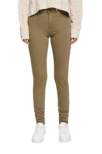 ESPRIT Damen 993CC1B312 Hose, 350/KHAKI Green, 44/34 von ESPRIT