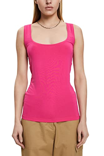 ESPRIT Damen 993CC1K305 T-Shirt, 661/PINK Fuchsia 2, XXS von ESPRIT