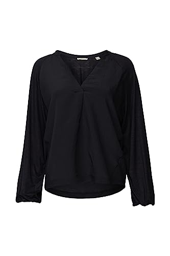 ESPRIT Damen 993ee1k350 T-Shirt, 001/Black, XXS von ESPRIT