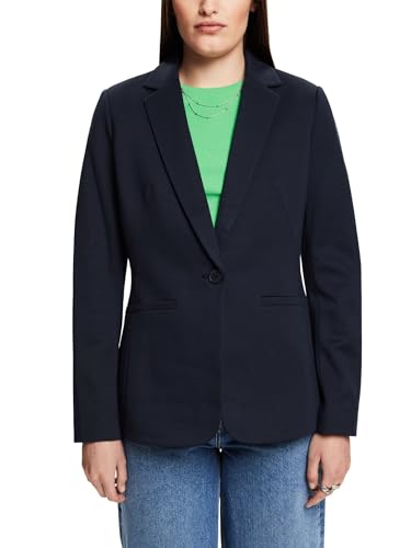 ESPRIT Damen 994EE1G301 Blazer, 400/NAVY, 44 von ESPRIT