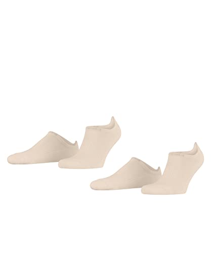 ESPRIT Damen Active Basic 2-Pack W SN Baumwolle kurz einfarbig 2 Paar Sneakersocken, Blickdicht, Mehrfarbig (Sortiment 0040), 39-42 (2er Pack) von ESPRIT