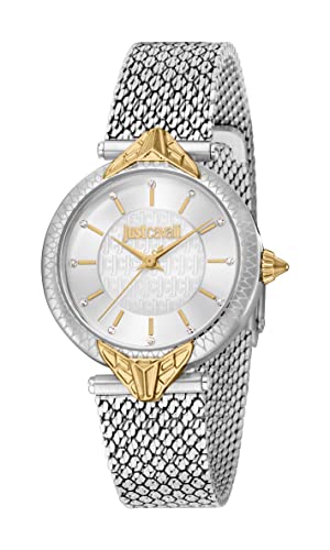 ESPRIT Damen Analog Japanisches Quarzwerk Uhr mit Edelstahl Armband JC1L237M0085 von ESPRIT