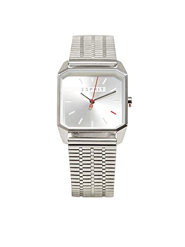 Esprit Damen Analog Quarz Uhr mit Edelstahl Armband ES1L071M0015 von ESPRIT
