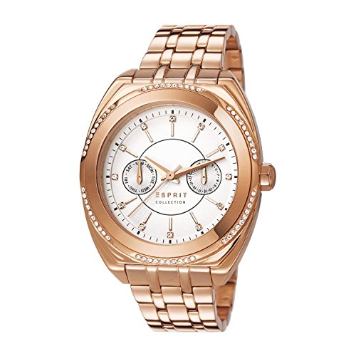ESPRIT Damen-Armbanduhr Clymene Analog Quarz Edelstahl EL102072F04 von ESPRIT