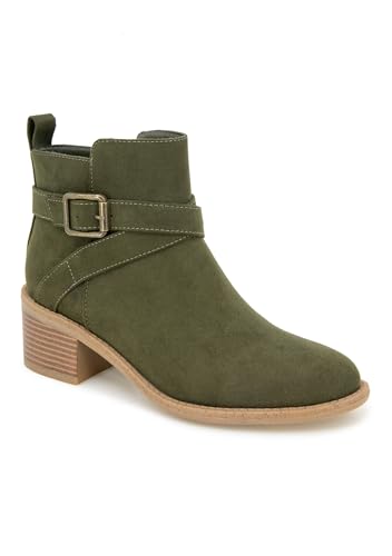 ESPRIT Damen Bess Stiefelette, Oliv/Blatt für mich (Leaf It to Me), 38.5 EU von ESPRIT