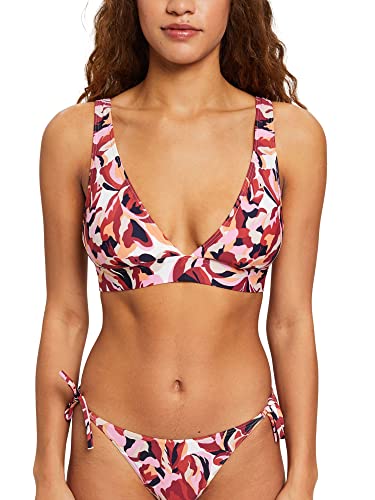 ESPRIT Damen Carilo Beach Rcs Pad.bra Top Bikini, Dark Red 3, C EU von ESPRIT