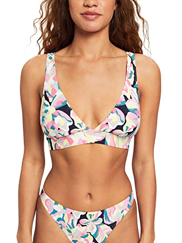 ESPRIT Damen Carilo Beach Rcs Pad.bra Top Bikini, Navy 3, 38/75C EU von ESPRIT