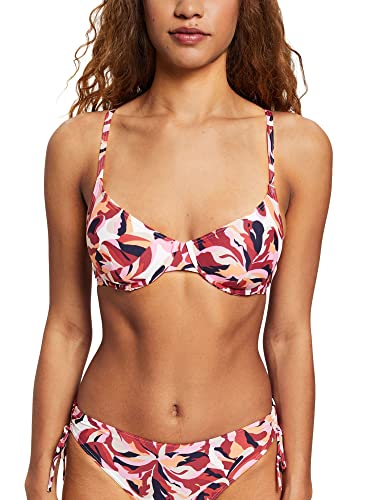 ESPRIT Damen Carilo Beach Rcs Uw.bra Bikini, Dark Red, 38 / 75B von ESPRIT