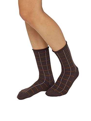 Esprit Damen Checks 2-Pack W SO Socken, Mehrfarbig (Sortiment 0040), 35-38 (UK 2.5-5 Ι US 5-7.5) (2er Pack) von ESPRIT