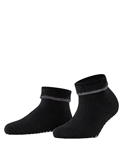 ESPRIT Damen Hausschuh-Socken Cozy W HP Wolle rutschhemmende Noppen 1 Paar, Schwarz (Black 3001), 35-38 von ESPRIT