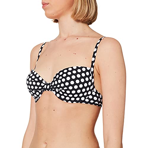 ESPRIT Damen Crosby Beach Padded Bra Bikinioberteil, Schwarz, 36B von ESPRIT