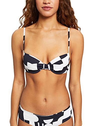 ESPRIT Damen Cube Beach Pad.bra Bikini, Black 3, A EU von ESPRIT