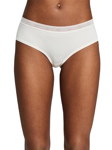 ESPRIT Damen DP Micro Logoband RCS 2shorts Hipster-Höschen, Off White, 36 von ESPRIT