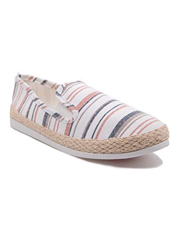 Esprit Damen Erika Slipper, Bunt gestreift, 42.5 EU von ESPRIT