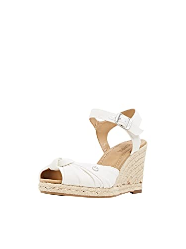 ESPRIT Damen Espadrilles Espadrilles, Off White, 42 EU von ESPRIT