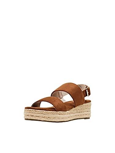 ESPRIT Damen Espadrilles, 235/CARAMEL, 41 EU von ESPRIT