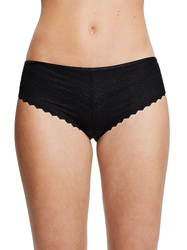 ESPRIT Damen Everyday LACE RCS BRZ. Shorts Hipster-Höschen, Black, 42 von ESPRIT