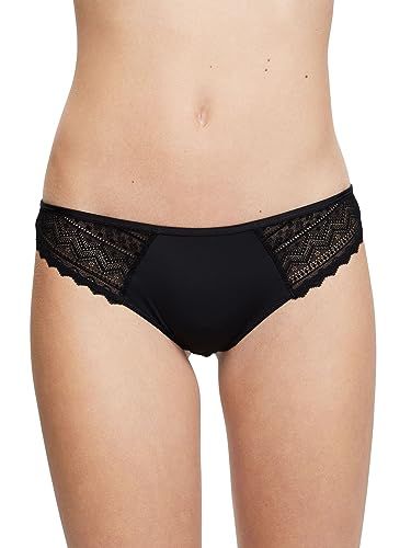 ESPRIT Damen Everyday LACE RCS BRZ.Brief Slip, Black, 34 von ESPRIT