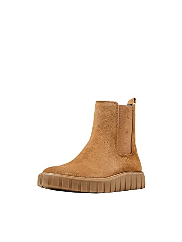 ESPRIT Damen Fashionable Ladies Chelsea Stiefel, Caramel, 36 EU von ESPRIT