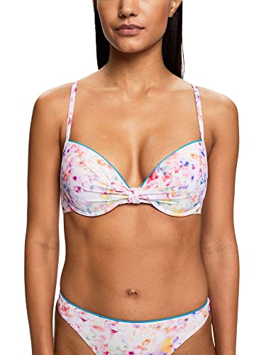 ESPRIT Damen Greenfield Beach Rcs Push Up Bikini, Teal Blue 3, A EU von ESPRIT