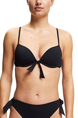 ESPRIT Damen Hamptons Beach Ay Rcs Pad.plunge Bikini, Schwarz, C EU von ESPRIT