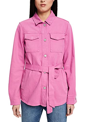 ESPRIT Damen Jacke 032ee1g313, Pink Fuchsia, L von ESPRIT