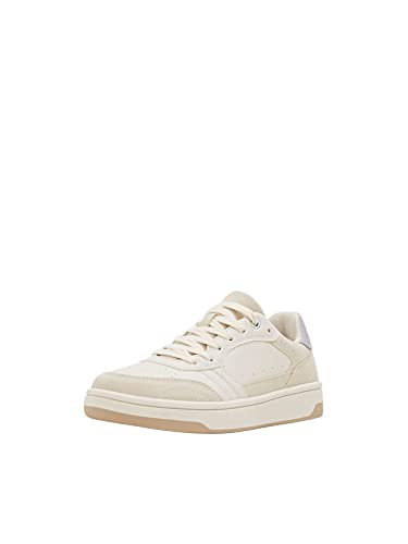 ESPRIT Damen Lace-up Sneaker, Hellgrau, 36 EU von ESPRIT