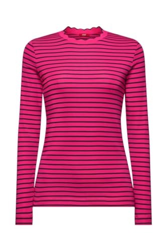 ESPRIT Damen Langarmshirt 103ee1k359 Pink Fuchsia 3 M von ESPRIT