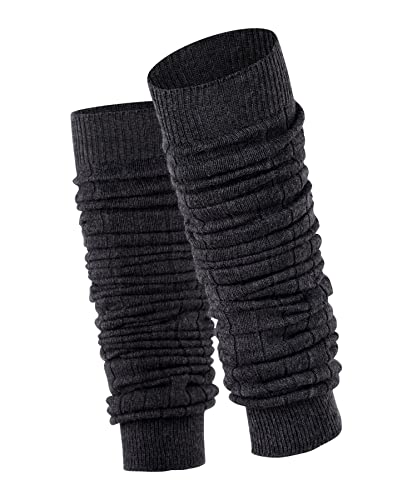 ESPRIT Damen Stulpen Rib W LW Wolle dick gemustert 1 Paar, Grau (Asphalt Melange 3180), Einheitsgröße von ESPRIT
