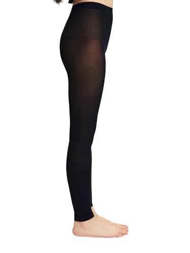 ESPRIT Damen Leggings 50 DEN W LE halb-blickdicht einfarbig 1 Stück, Blau (Marine 6120), 44-46 von ESPRIT