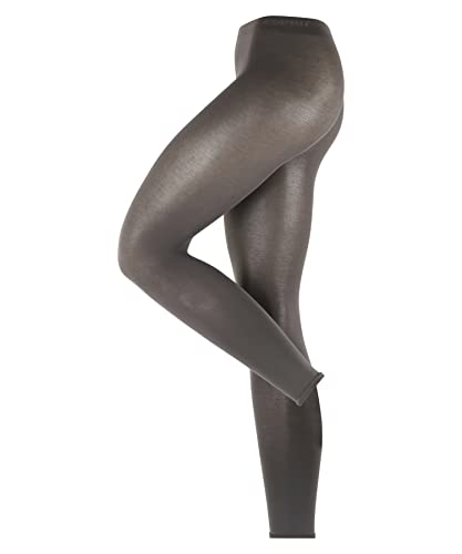 ESPRIT Damen Leggings Cotton W Le Baumwolle einfarbig 1 Stück, Grau Stone Grey 3988, 40-42 von ESPRIT