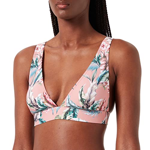 ESPRIT Damen Malibu Beach RCS pad.Bra top Bikini, Salmon 3, 42C von ESPRIT