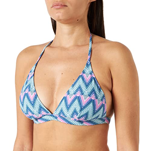 ESPRIT Damen Maris Beach RCS pad.Haltern Bikini, Bright Blue 3, 36B von ESPRIT