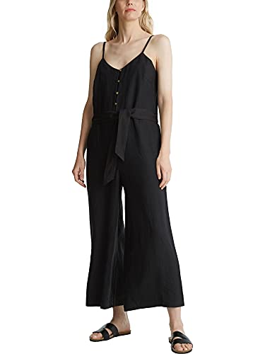 ESPRIT Damen Overall 040ee1l308, 001/Black, 42 von ESPRIT