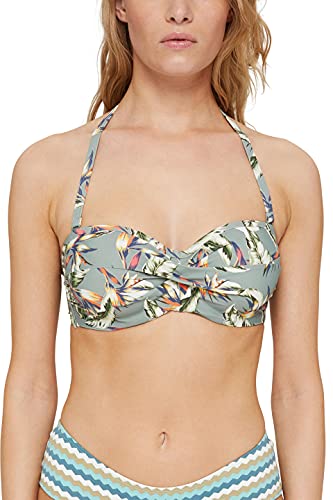 ESPRIT Damen Panama Beach NYRpadded Bandeau BC Bikini, 345, 38E von ESPRIT