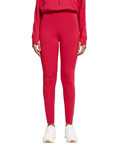 ESPRIT Damen RCS Tight Edry Trainingshose, Cherry RED, M von ESPRIT