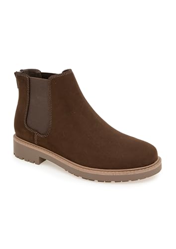 ESPRIT Damen Sam Chelsea Boot, Dunkelbraun, 36 EU von ESPRIT