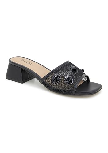 ESPRIT Damen-Sandalen mit Blockabsatz, Schwarz, 36 EU ESPRIT Damen-Sandalen mit Blockabsatz, Schwarz, 36 EU von ESPRIT