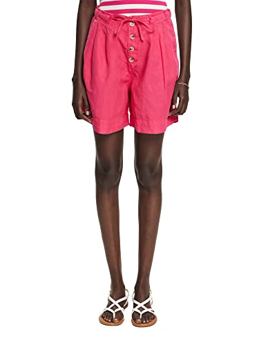 ESPRIT Damen Shorts 042ee1c307, Pink Fuchsia, 32 von ESPRIT