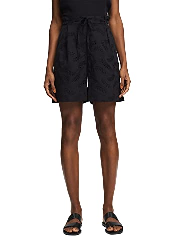 ESPRIT Damen Shorts 042ee1c314, Schwarz, 32 von ESPRIT