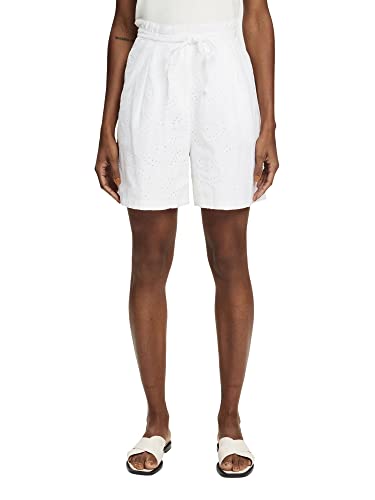 ESPRIT Damen Shorts 042ee1c314, Weiß, 32 von ESPRIT