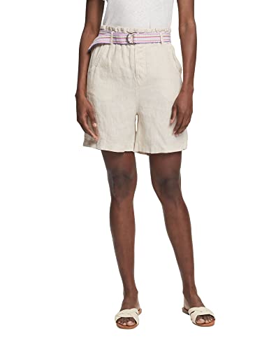 ESPRIT Damen Shorts 052ee1c301, Light Taupe, 40 von ESPRIT