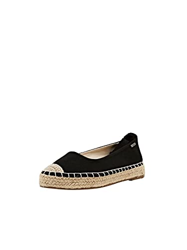 ESPRIT Damen Slip-in Slipper, 001/BLACK, 36 EU von ESPRIT