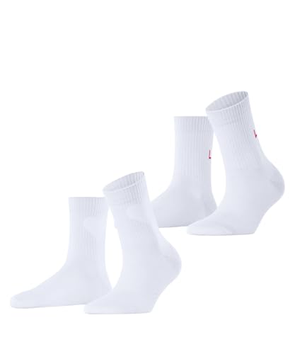 ESPRIT Damen Socken Heart & Love Multipack W Sso Baumwolle gemustert 2 Paar, Weiß White 2000, 39-42 ESPRIT Damen Socken Heart & Love Multipack W Sso Baumwolle gemustert 2 Paar, Weiß White 2000, 39-42 von ESPRIT